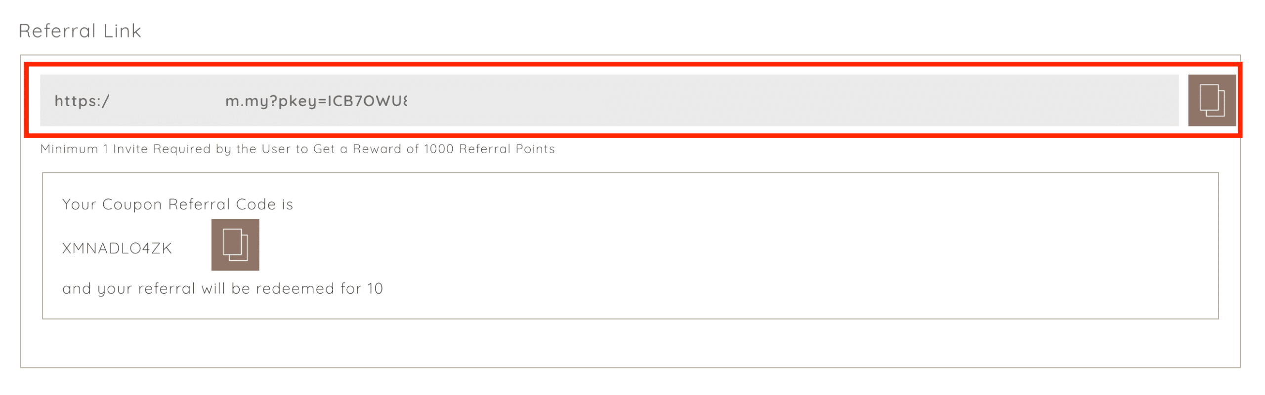 所有网店的顾客都拥有自己独特的链接