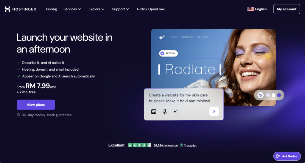 HOSTINGER AI